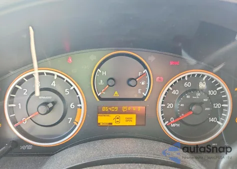 2014 Nissan Titan S z USA, uszkodzony, nr VIN 1N6BA0CH6EN504860